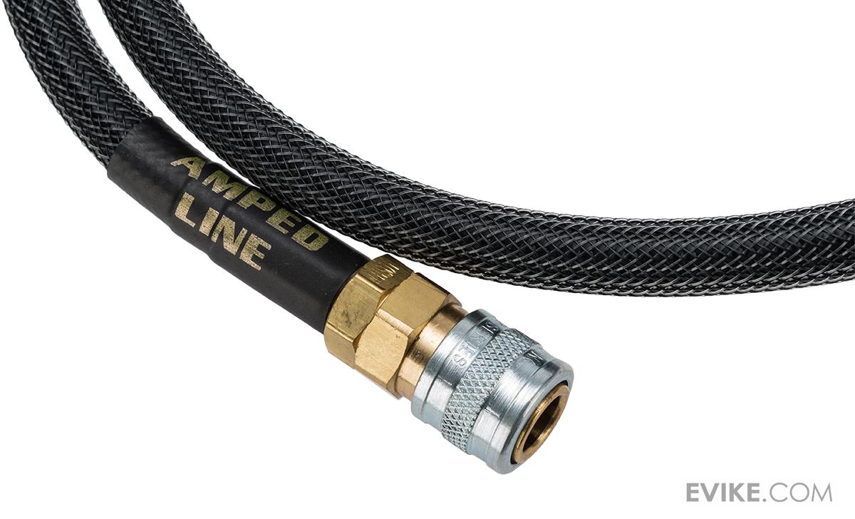 Amped Airsoft 36in. Standard Braided Hose for HPA Systems with Quick