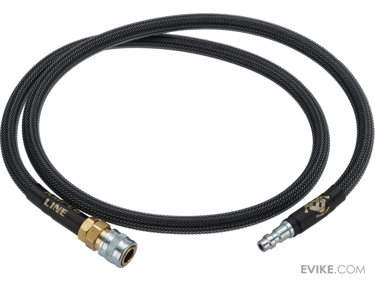 Amped Airsoft 36in. Standard Braided Hose for HPA Systems with Quick