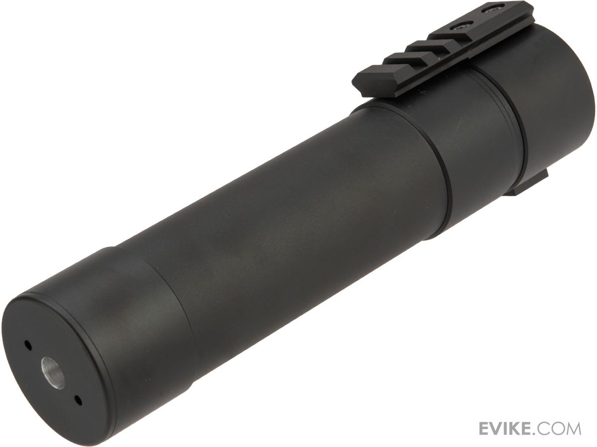 Angry Gun Mock Silencer for KWA MP9 Airsoft GBB SMG (Color Black