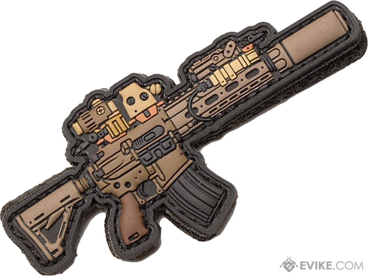 Aprilla Design PVC IFF Hook and Loop Modern Warfare Series Patch (Gun: CAG 416)