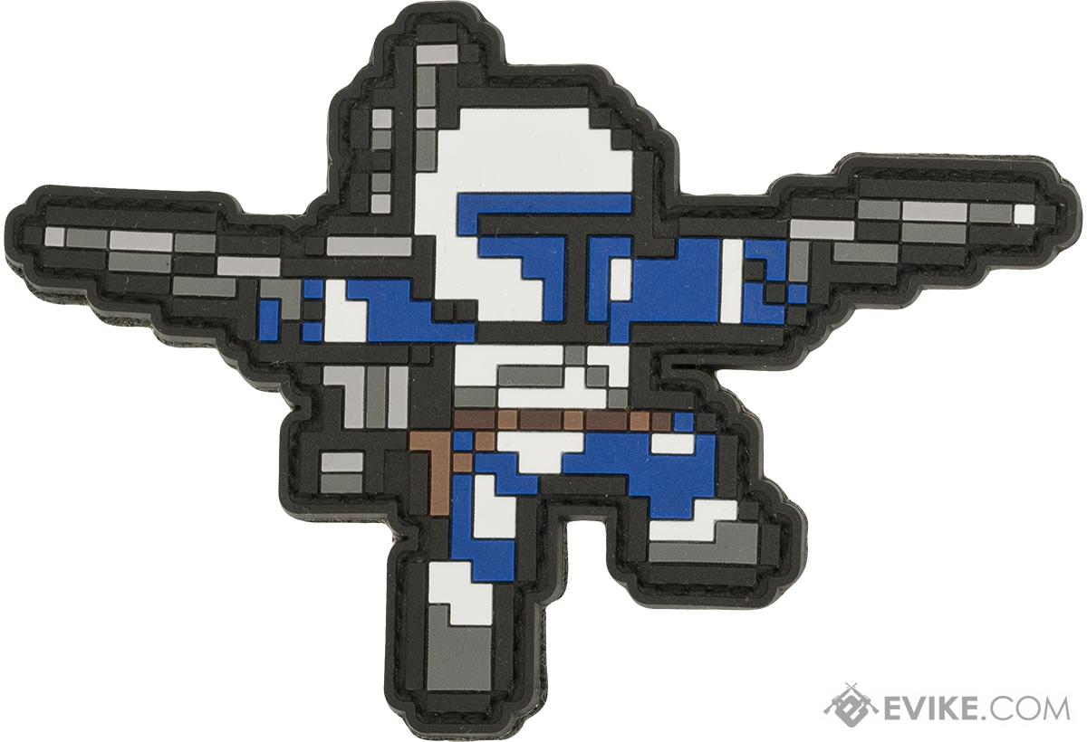 Aprilla Design PVC IFF Hook & Loop 8-Bit Series Patch (Model: Jango)