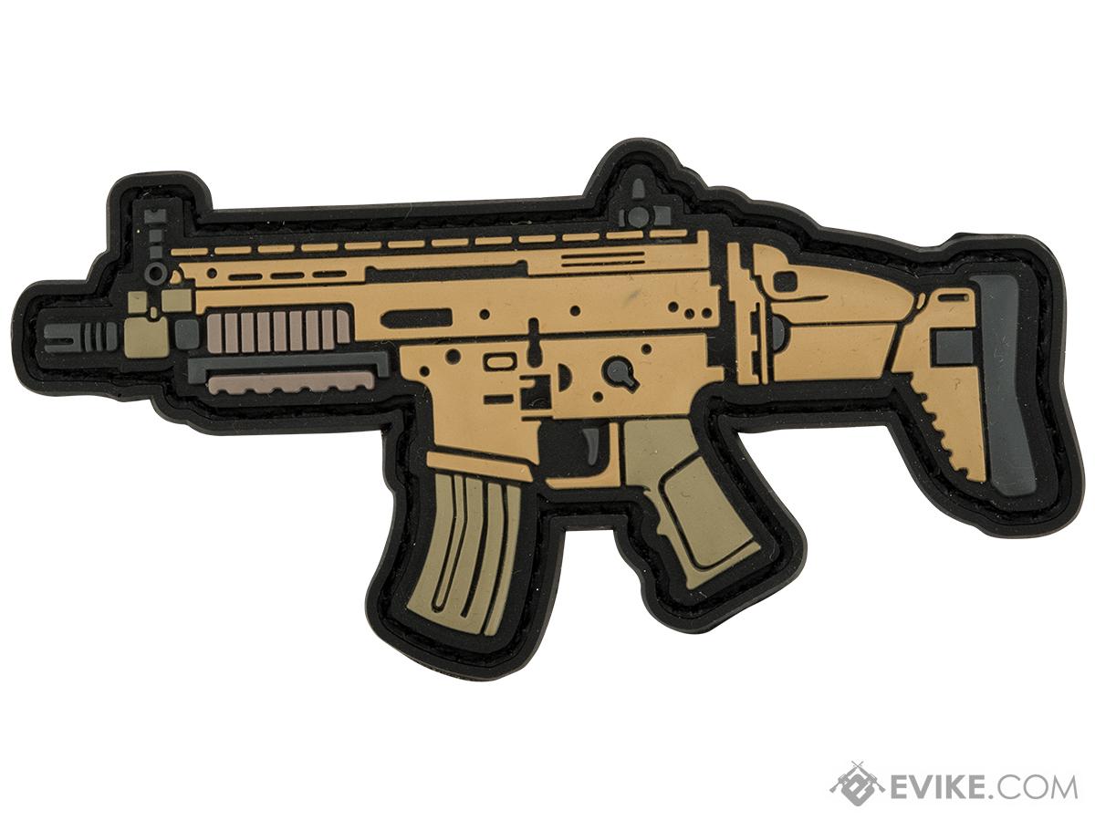 Aprilla Design PVC IFF Hook and Loop Modern Warfare Series Patch (Model: SCAR 16)