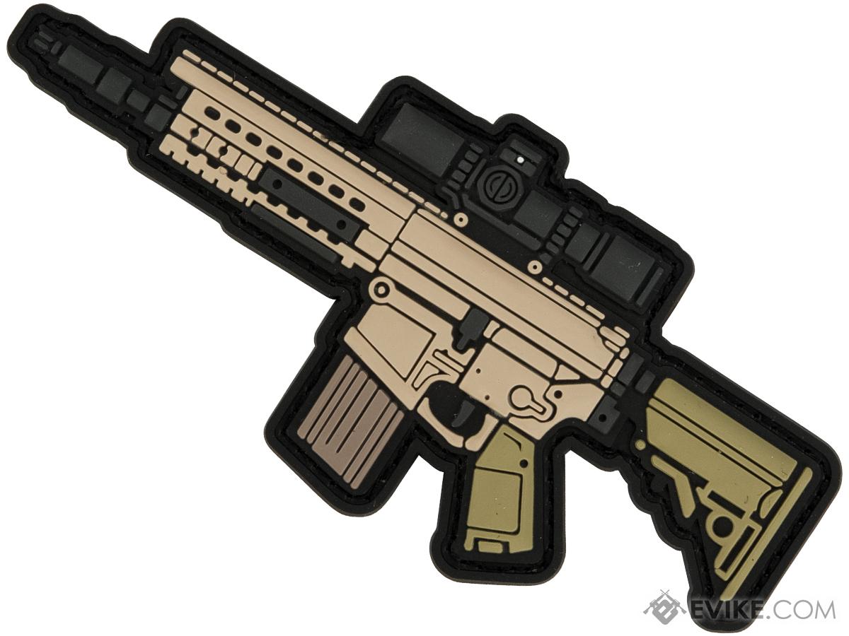 Aprilla Design PVC IFF Hook and Loop Modern Warfare Series Patch (Model: SR25)