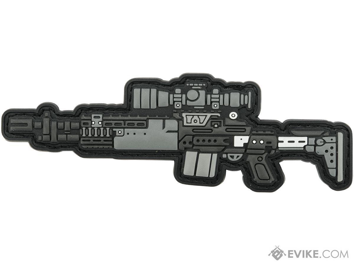 Aprilla Design PVC IFF Hook and Loop Modern Warfare Series Patch (Model: EBR)