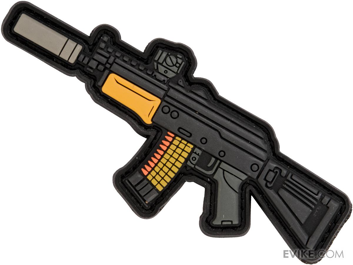 Aprilla Design PVC IFF Hook and Loop Modern Warfare Series Patch (Model: AK74u)