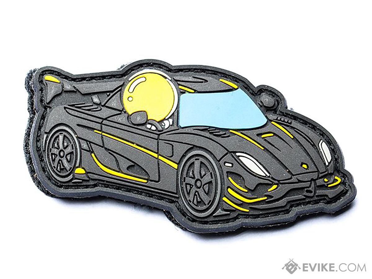 Aprilla Design PVC IFF Hook & Loop Automotive Series Patch (Model: Agera RS)