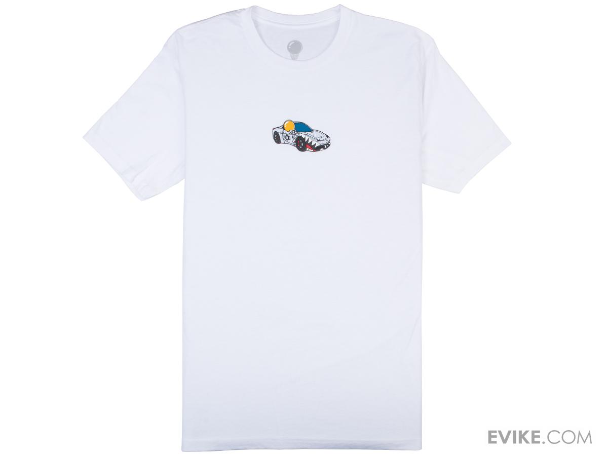 Aprilla Design APEX Car Series Short Sleeve Shirt (Color: 458 / White / X-Large)