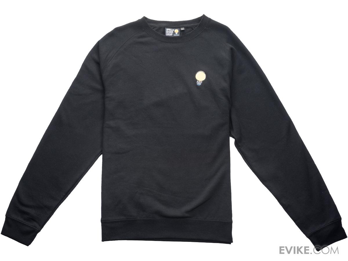 Aprilla Design APEX Was Here Crewneck Sweater (Color: Black / Large)