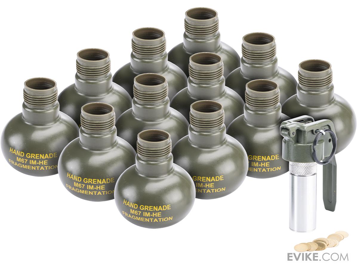 APS M67 Thunder C Rechargeable CO2 Simulated Grenade (Model: Core