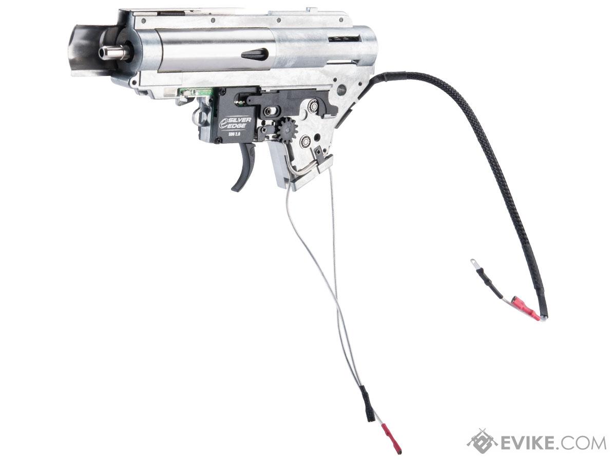 APS eSilver Edge SDU 2.0 Gearbox for Ver.2 M4 Airsoft AEG Rifles (Model: Rear Wired)