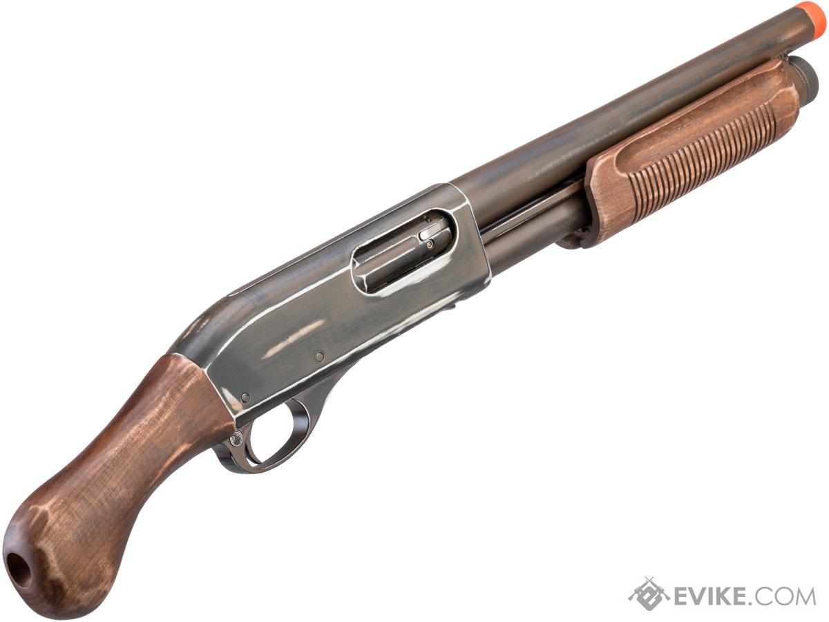 APS CAM870 Shell Ejecting Tactical Pump Action Gas Airsoft MKII