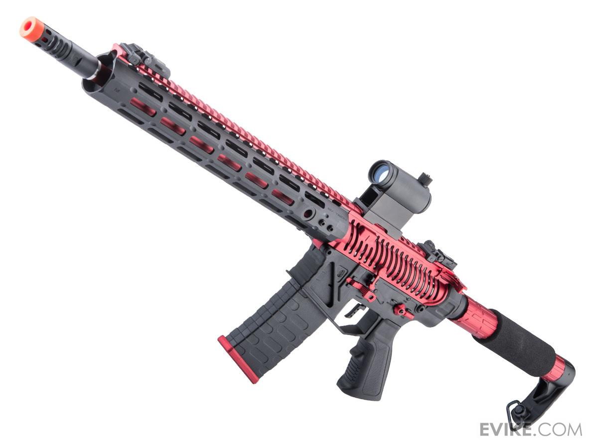 APS Ghost Patrol Red Phantom eSilverEdge M4 Airsoft AEG Rifle w/ SDU2.0