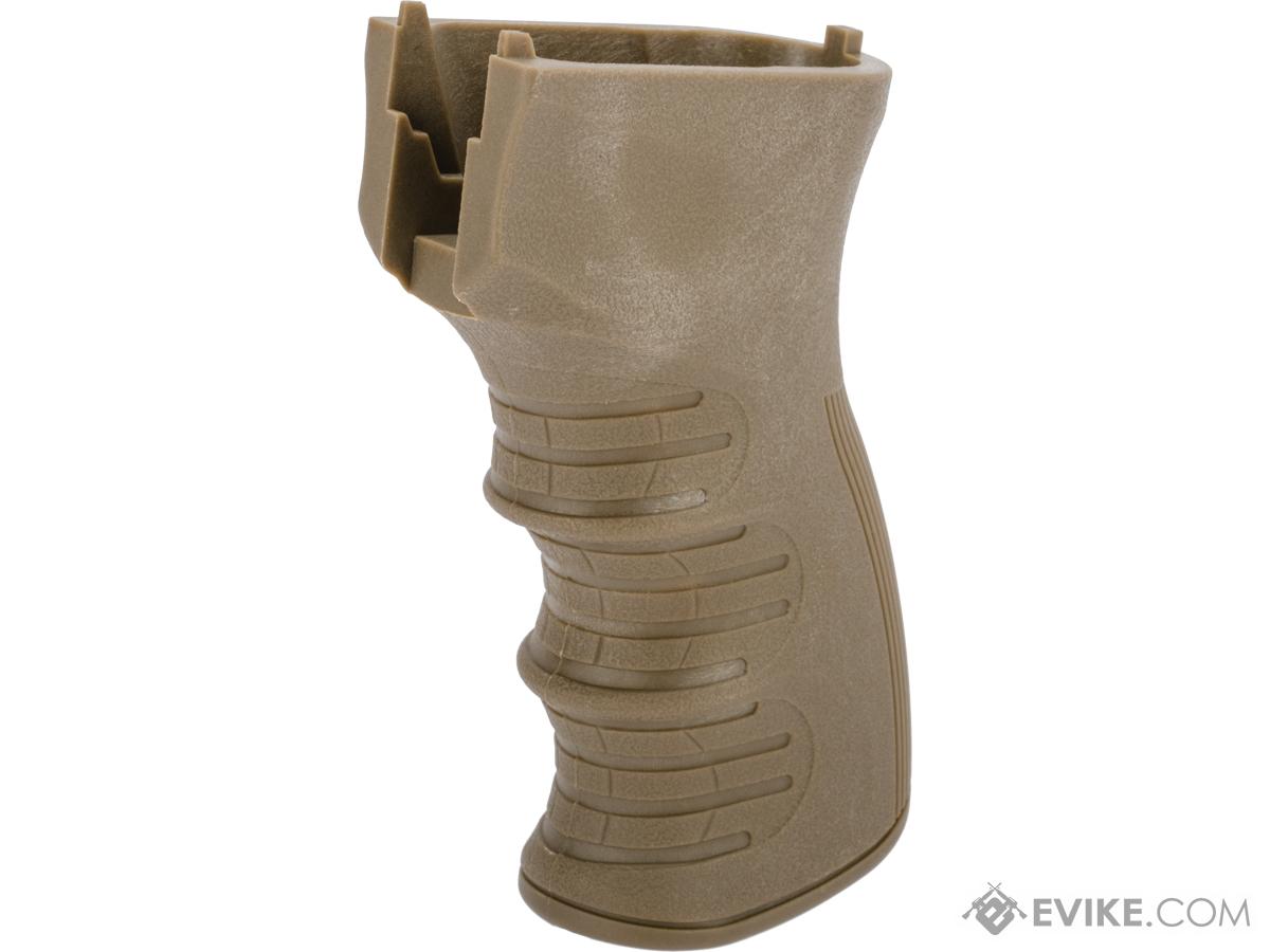 APS US Type Ergonomic Motor Grip for AK Series Airsoft AEG (Color: Dark Earth)