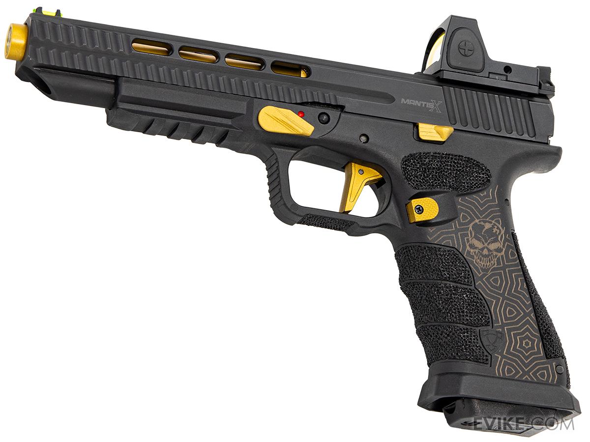 APS Mantis X CO2 Powered Gas Blowback Airsoft Pistol, Airsoft Guns