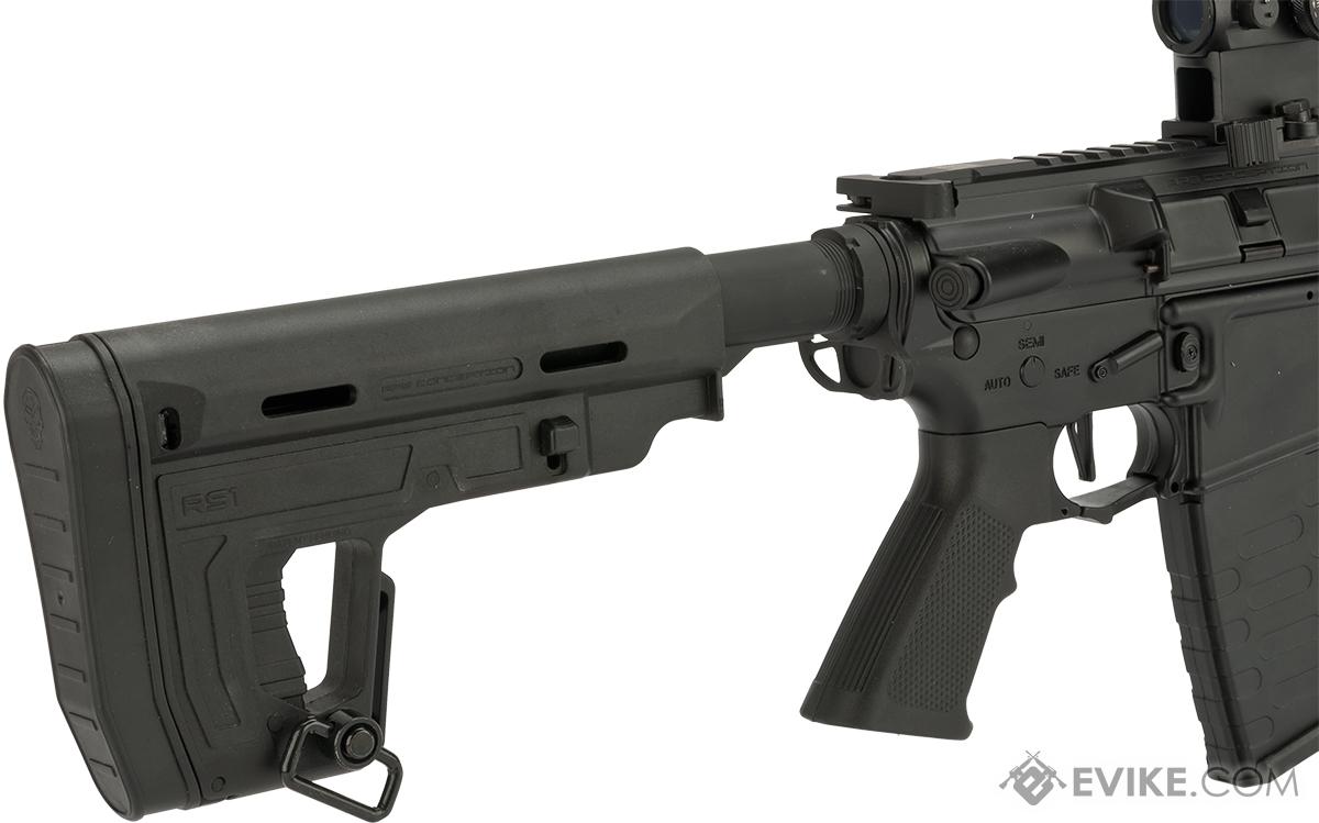 APS ASR115 Full Metal 12.5 2.0 eSilverEdge M4 AR15 Airsoft AEG Rifle  (Color: Black), Airsoft Guns, Airsoft Electric Rifles -  Airsoft  Superstore