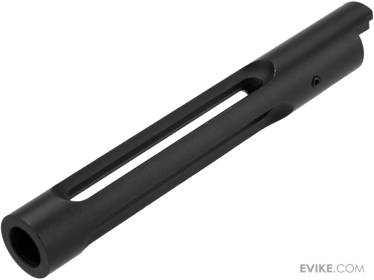 Airsoft Gear 5KU Non-Recoil Straight Outer Barrel For Hi-Capa 5.1 GBB Silver 