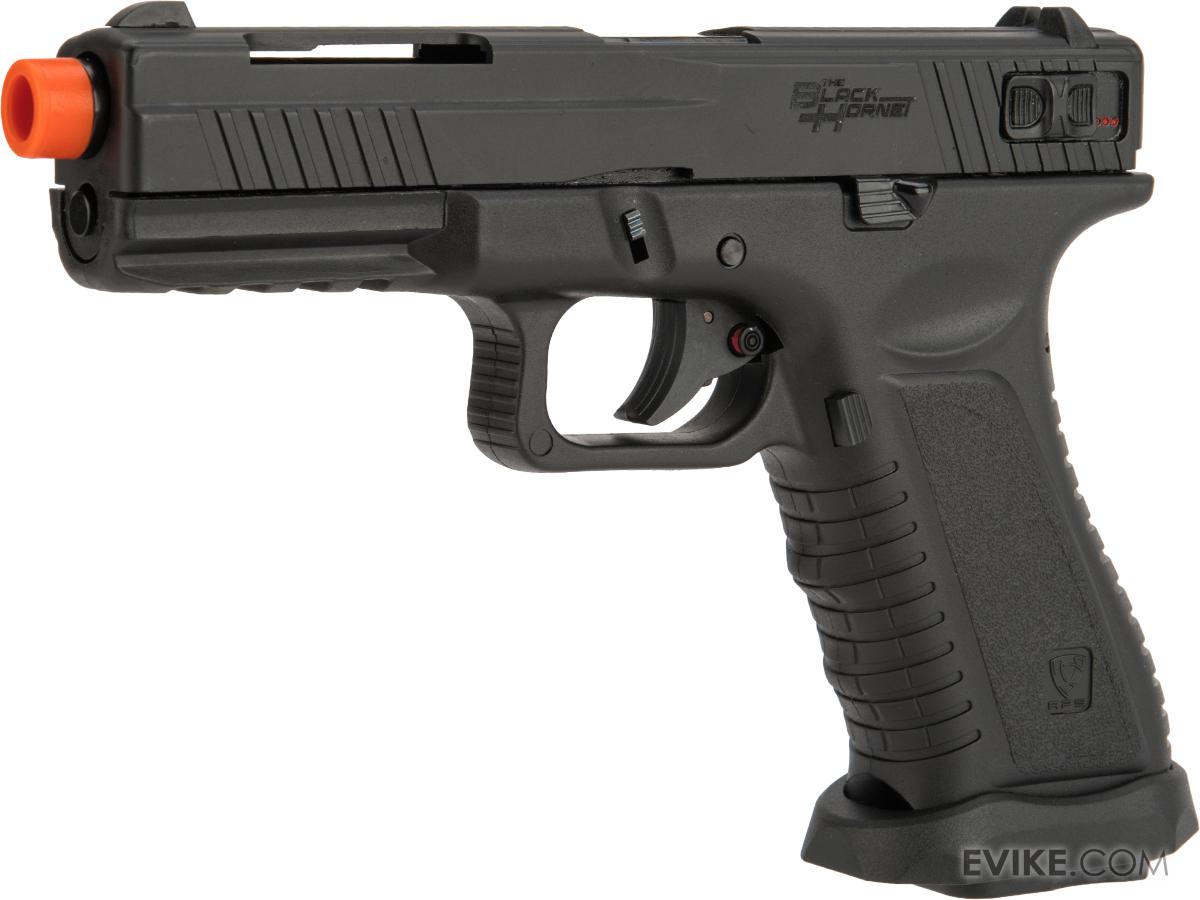 APS XTP Black Hornet Full Auto CO2 Powered Airsoft GBB Pistol (Color: Black)