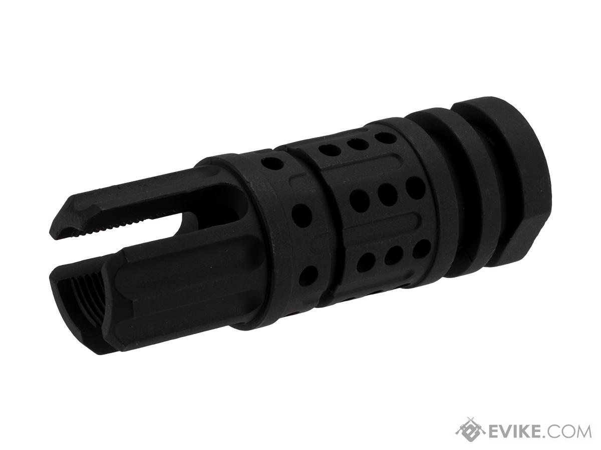 APS Metal Muzzle Brake for 14mm Negative Threaded Outer Barrels