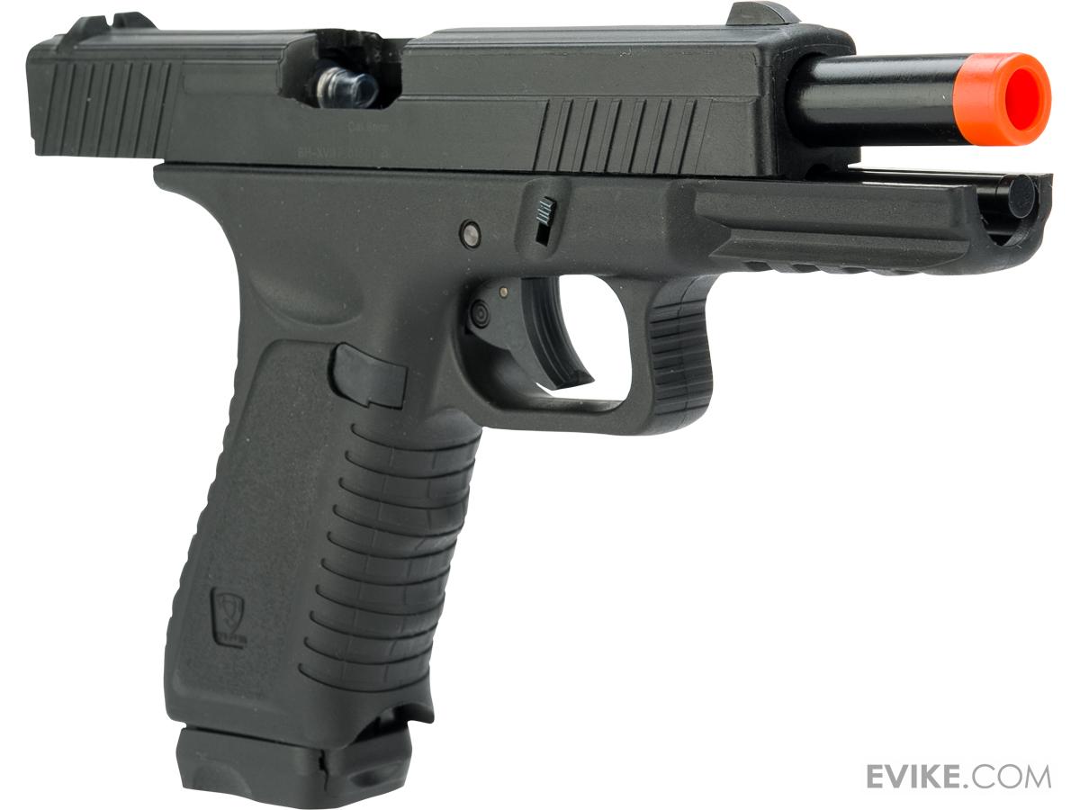 APS XTP Black Full Auto Co2 Powered Airsoft Pistol with Polymer