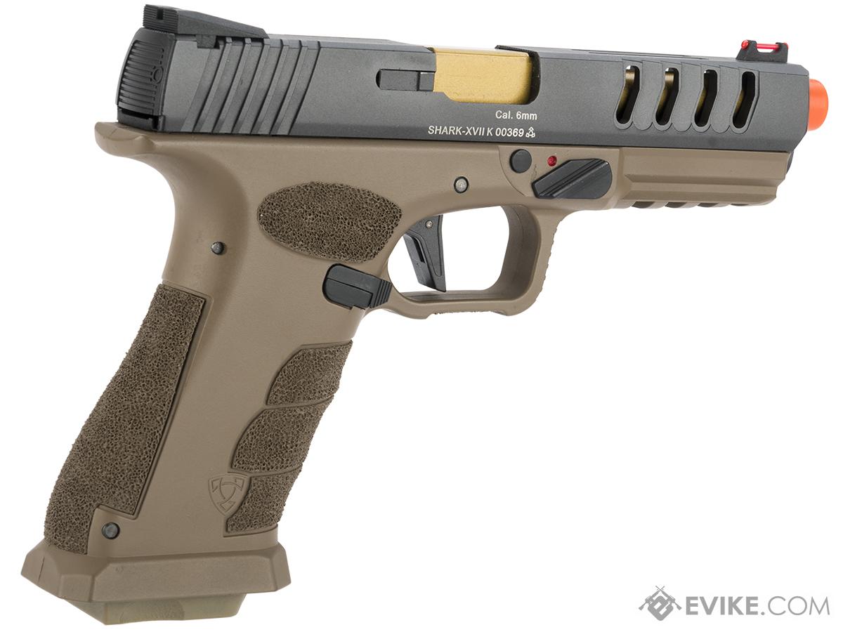 PISTOLET APS S17 V2 ACP CO2 BLOWBACK TAN