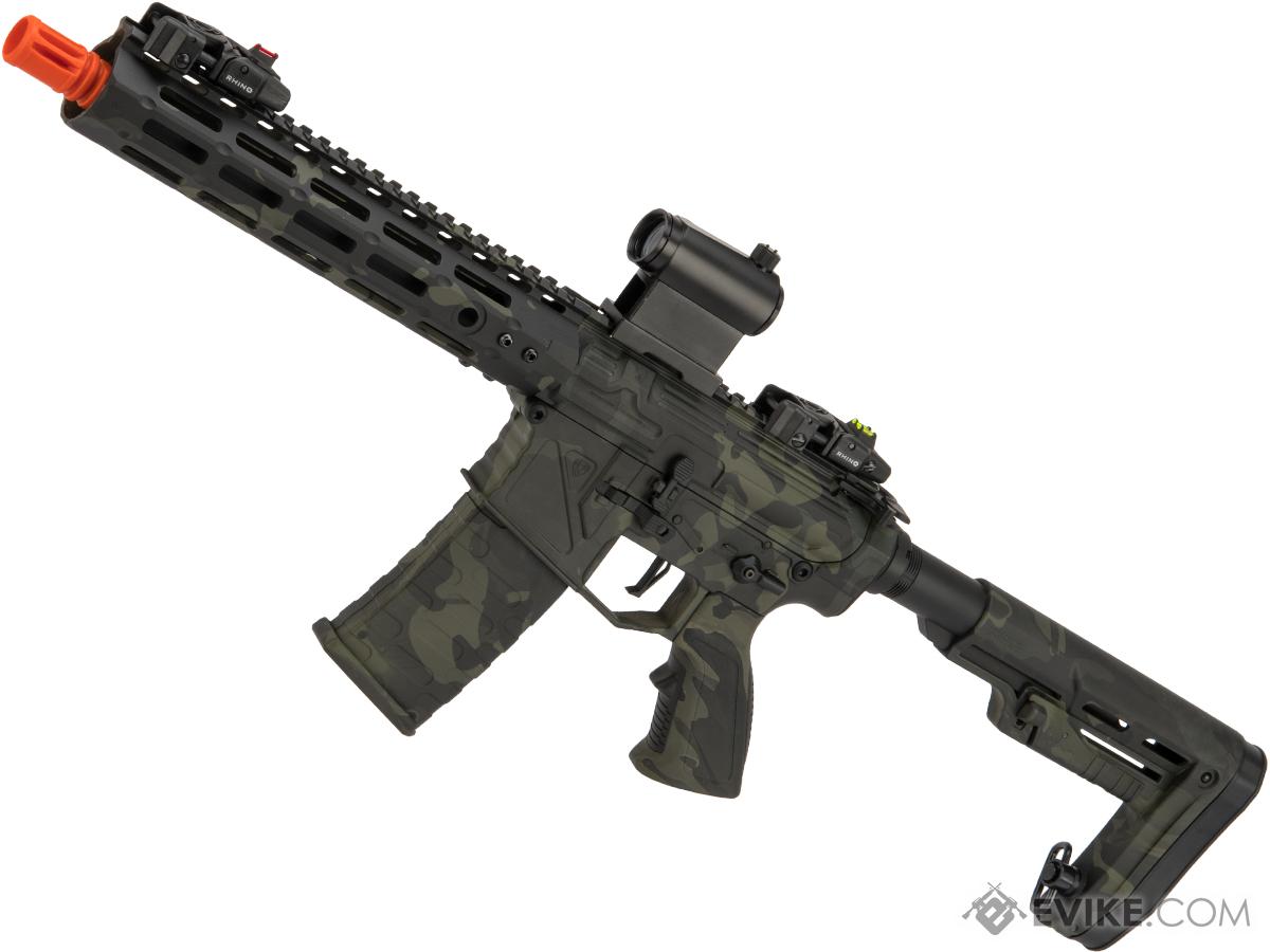 APS Phantom Extremis Mark V 2.0 eSilverEdge M4 Airsoft AEG with 10 M-LOK Handguard (Color: Multicam Black)