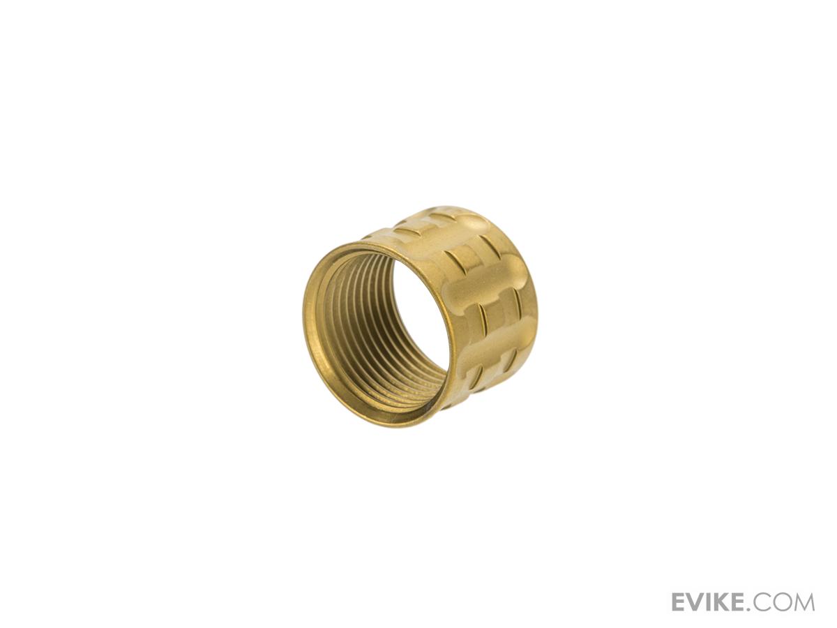 APS CNC Machined Aluminum 14mm Negative Thread Protector (Color: Gold / T-Type)