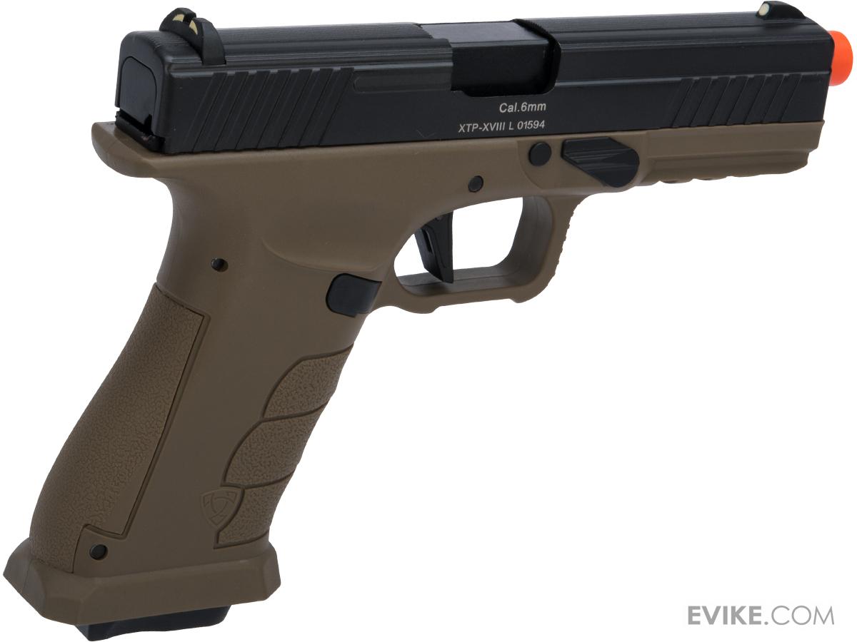 APS XTP Gas Blowback Airsoft Pistol (Color Desert / CO2), Airsoft Guns