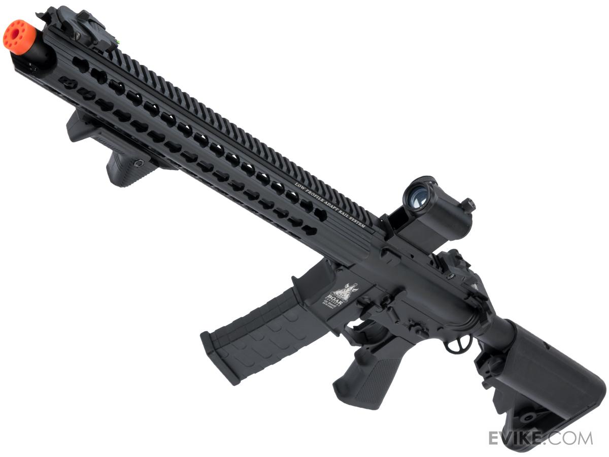 APS ASR-117 Boar Tactical 2.0 eSilverEdge 17 KeyMod Airsoft AEG (Color: Black / Crane Stock)