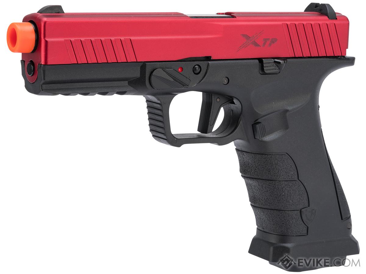 APS XTP Gas Blowback Airsoft Pistol (Color: Candy Apple Red / CO2)