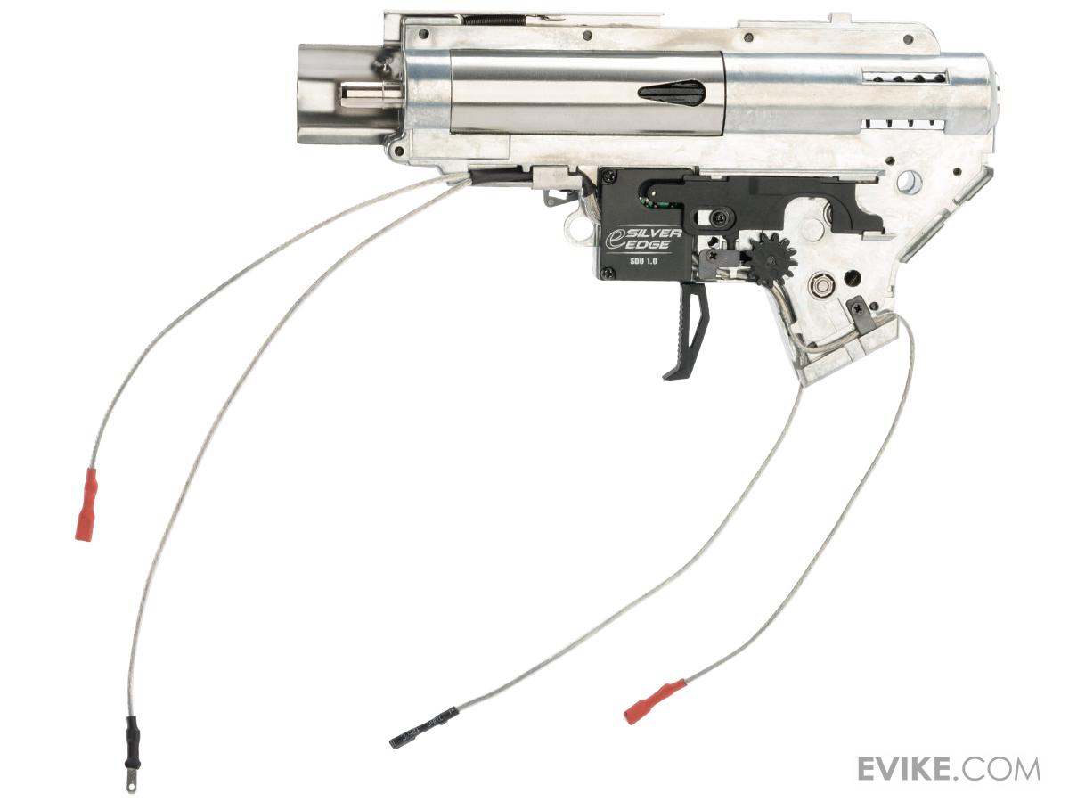 APS eSilver Edge Gearbox for Ver.2 M4 Airsoft AEG Rifles (Model Front