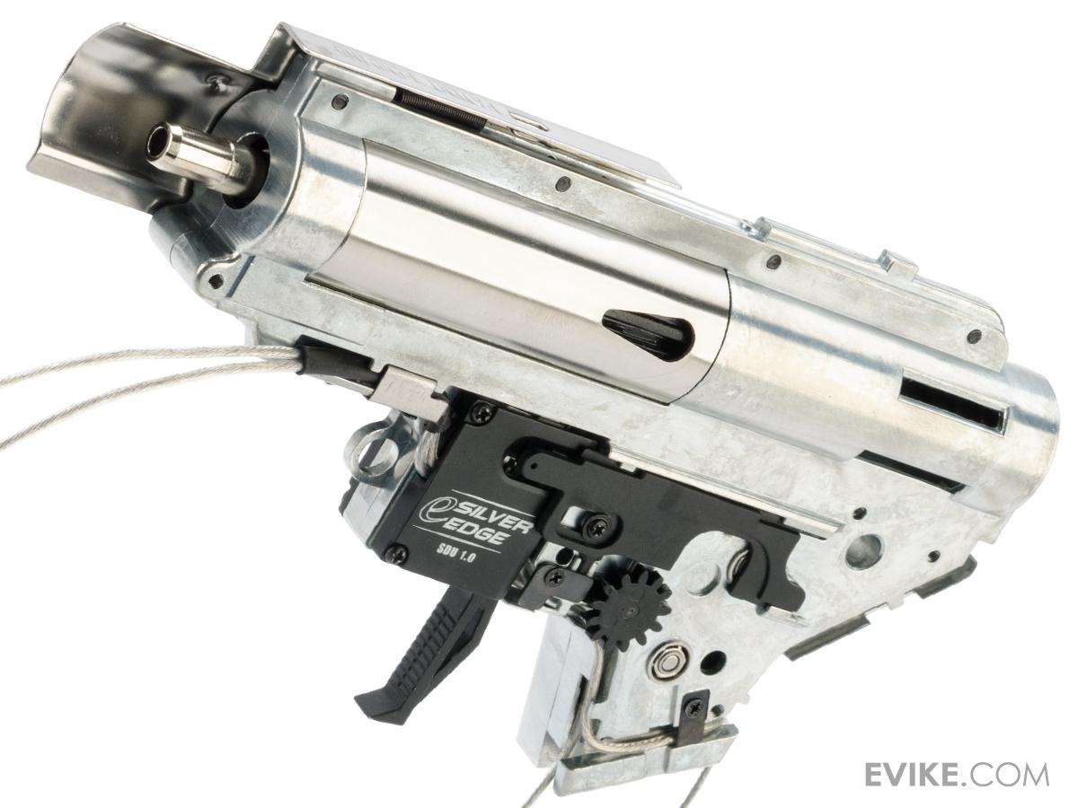 APS eSilver Edge Gearbox for Ver.2 M4 Airsoft AEG Rifles (Model Front