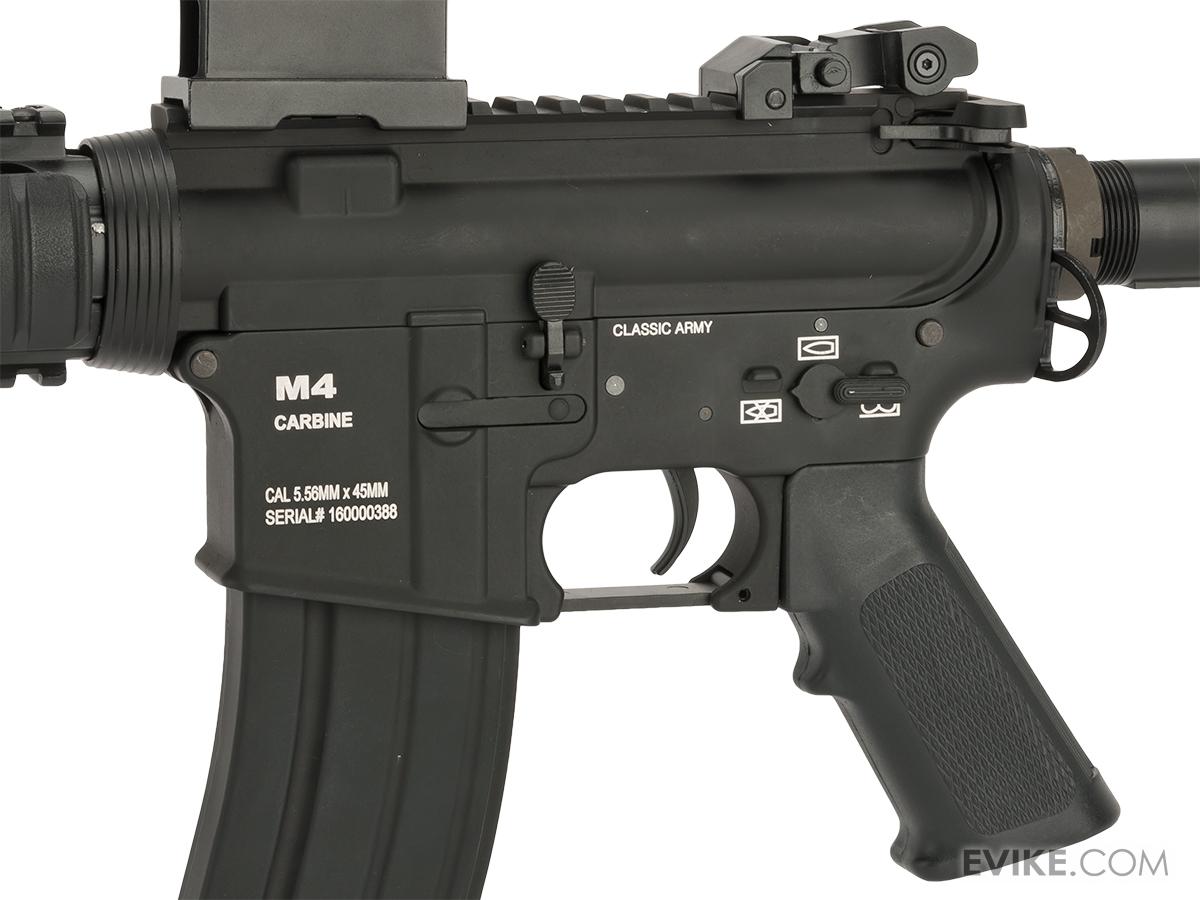 Classic Army M4 RIS Airsoft AEG Rifle Black, Airsoft Guns, Airsoft