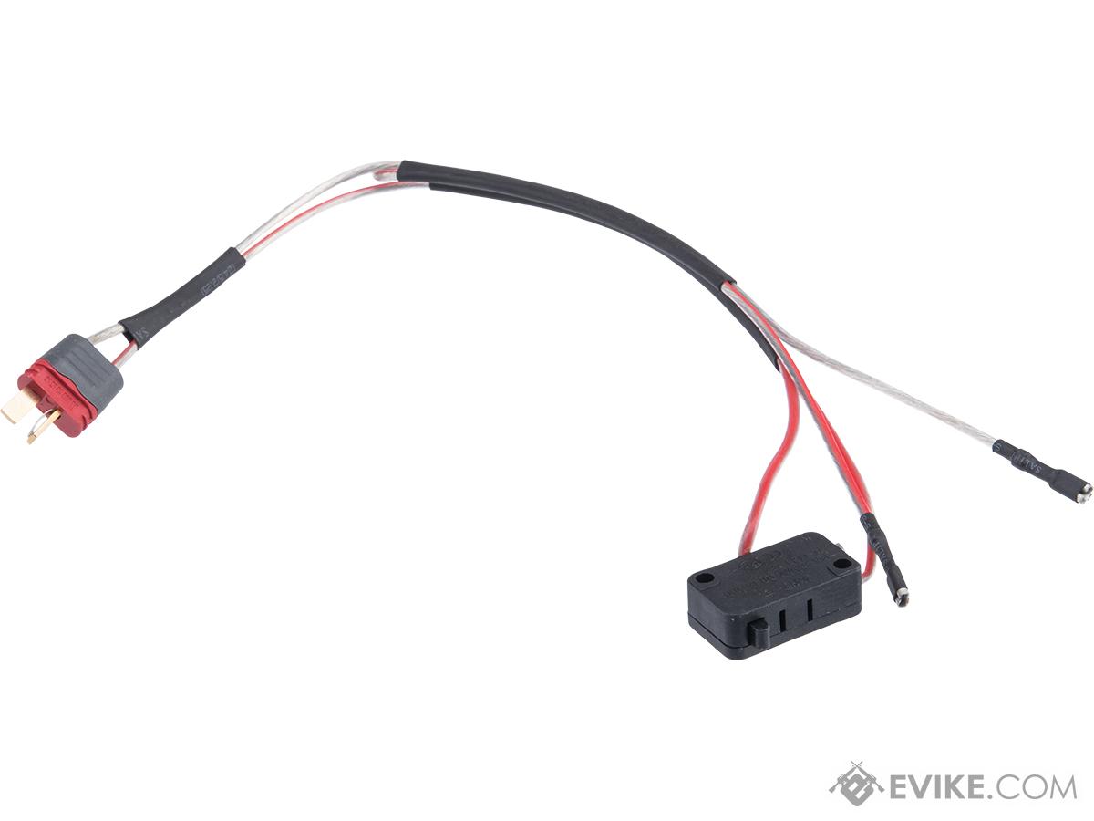 Arcturus Microswitch Assembly w/ Low Resistance Wiring for Version 3 Airsoft AEG Gearboxes (Model: Standard Deans)