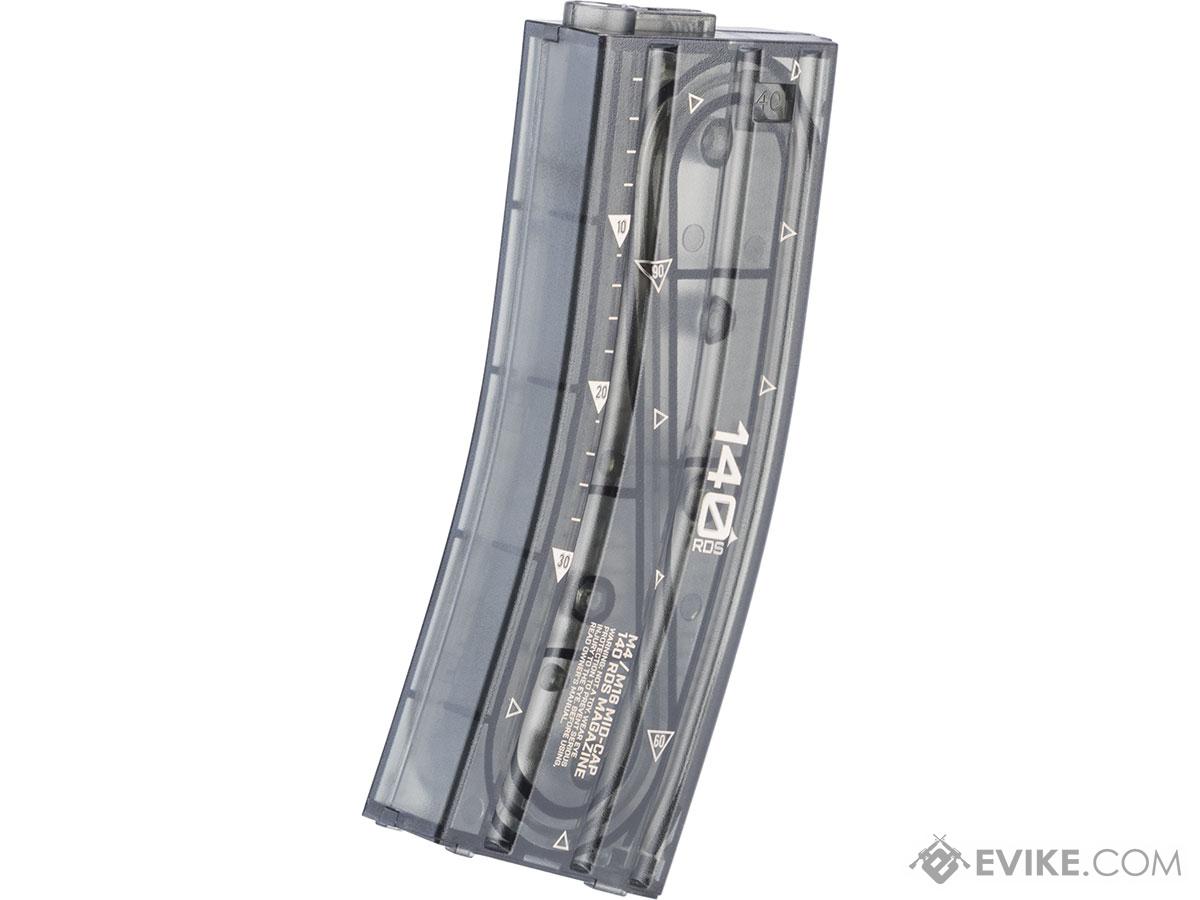 ARES 140rd Translucent M4 Mid-Cap Magazine for AEG Rifles (Package: Single Mag)
