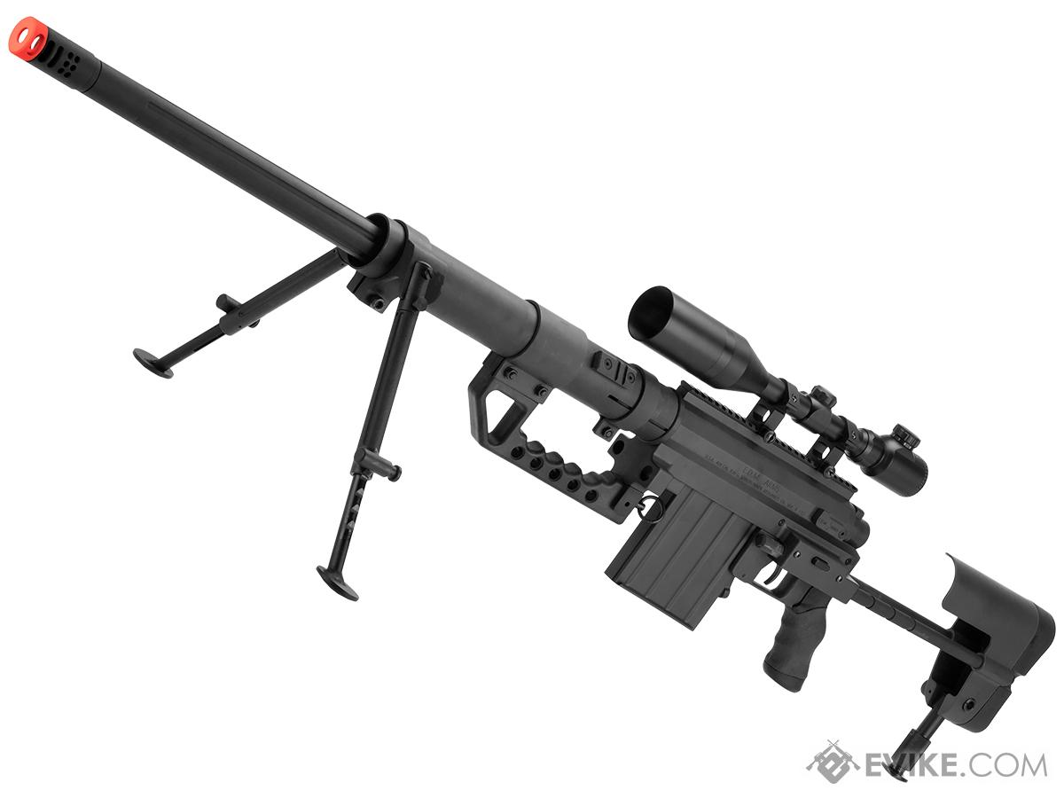CheyTac Licensed M200 Intervention Bolt Action Custom Sniper Rifle (Model:  Black), Airsoft Guns, Heavy Weapons -  Airsoft Superstore