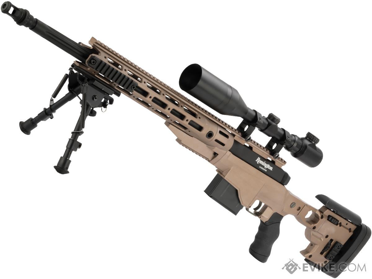 ARES Licensed Remington MSR Bolt Action Spring Powered Sniper Rifle (Model: MSR-338 / Tan)