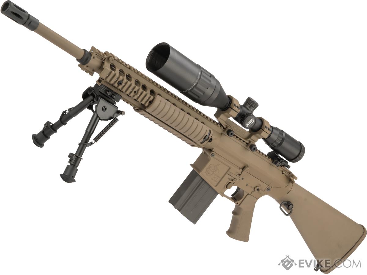 ARES Full Metal SR25-M110 Airsoft AEG DMR (Color: Dark Earth)