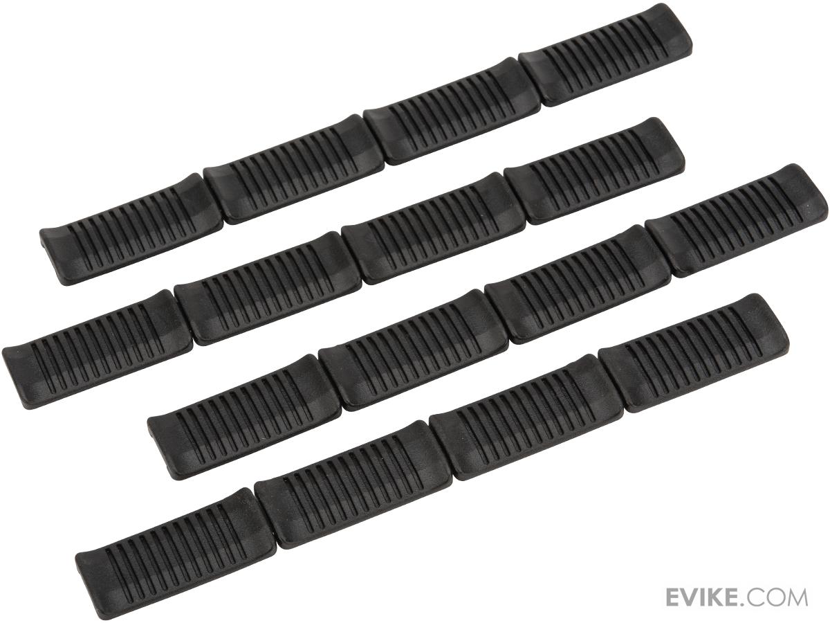 ARES PVC M-Lok Rail Covers (Color: Black)