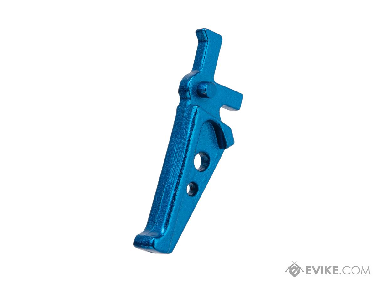 ARES Replacement Flat Faced Competition Style Trigger for M4 / M16 Series AEGs (Color: Blue)