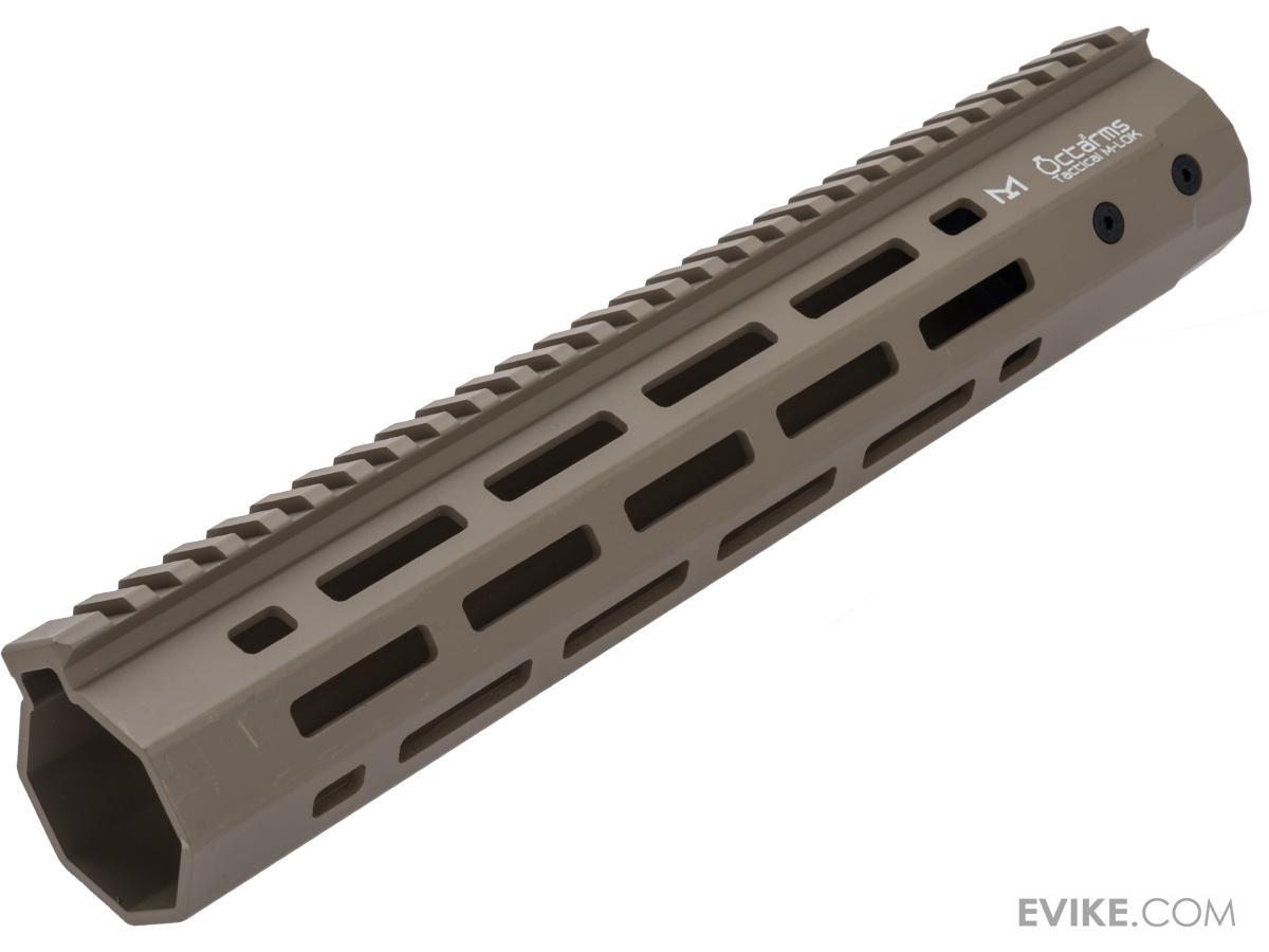 ARES Octarms M-LOK Rail System for M4 / M16 Series Airsoft AEG Rifles (Color: Dark Earth / 11.5)