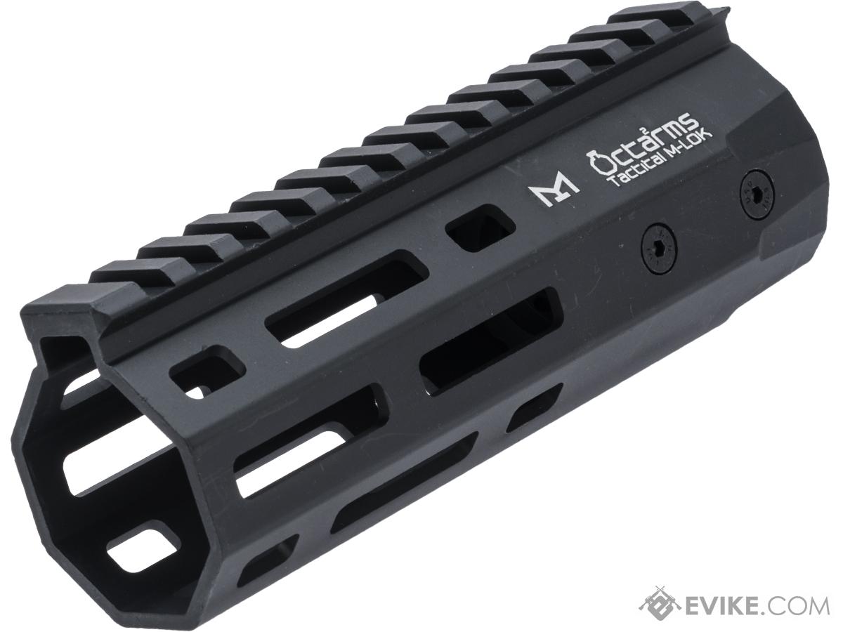 ARES Octarms M-LOK Rail System for M4 / M16 Series Airsoft AEG Rifles (Color: Black / 5.7)
