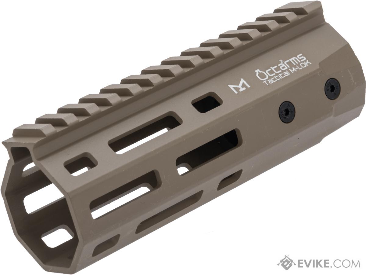 ARES Octarms M-LOK Rail System for M4 / M16 Series Airsoft AEG Rifles (Color: Dark Earth / 5.7)