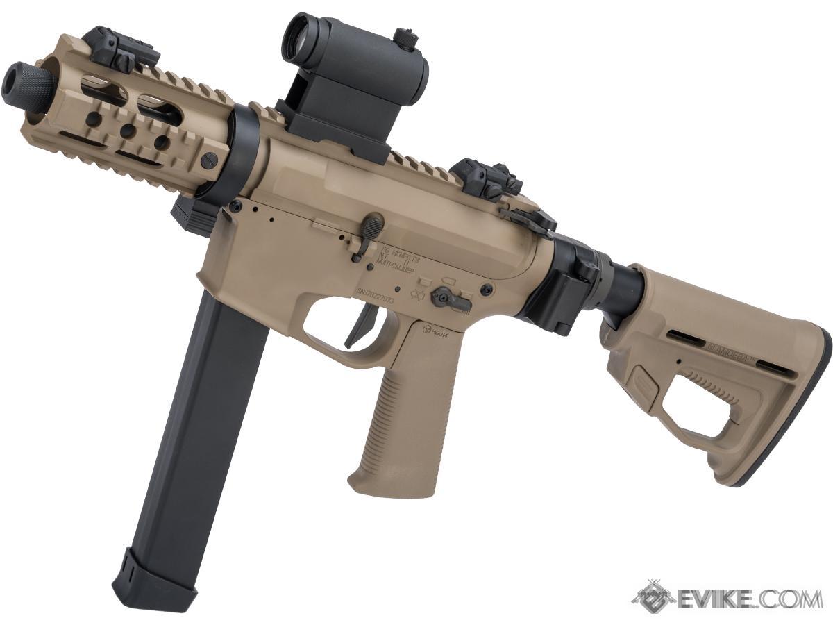 ARES M45X-S Airsoft AEG SMG with Folding Collapsible Stock (Color: Dark Earth)