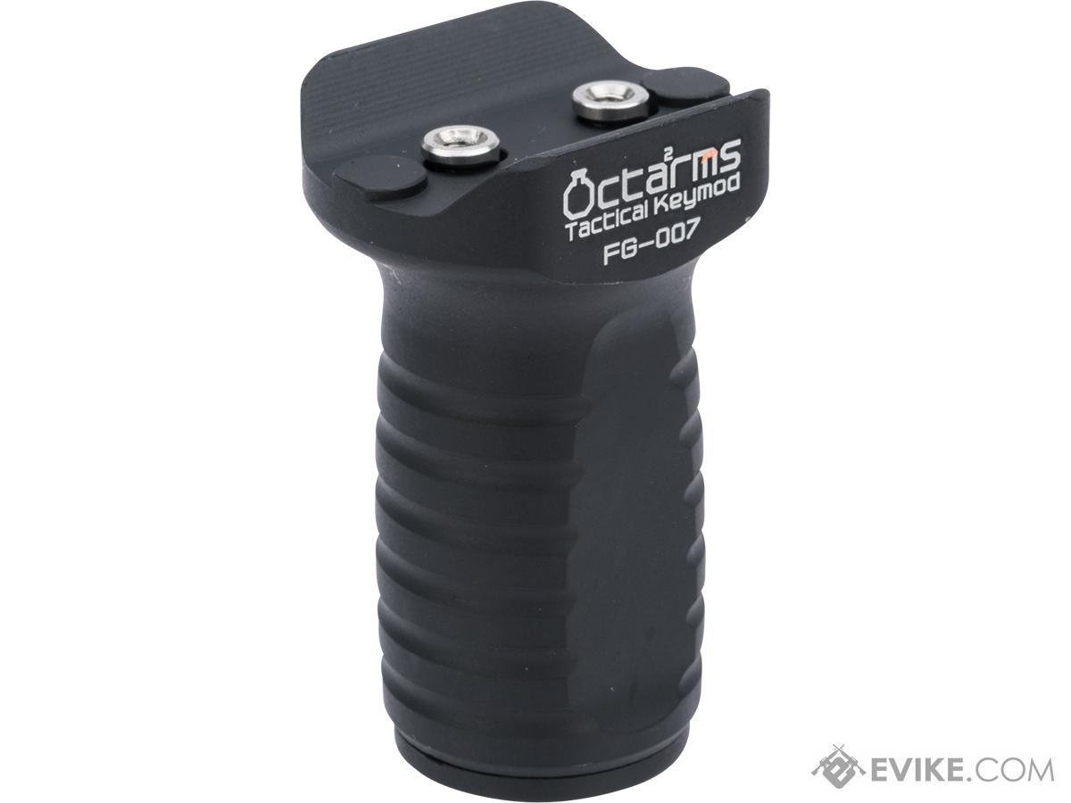 ARES Aluminum Vertical Foregrip for KeyMod Rail Systems (Color: Black)