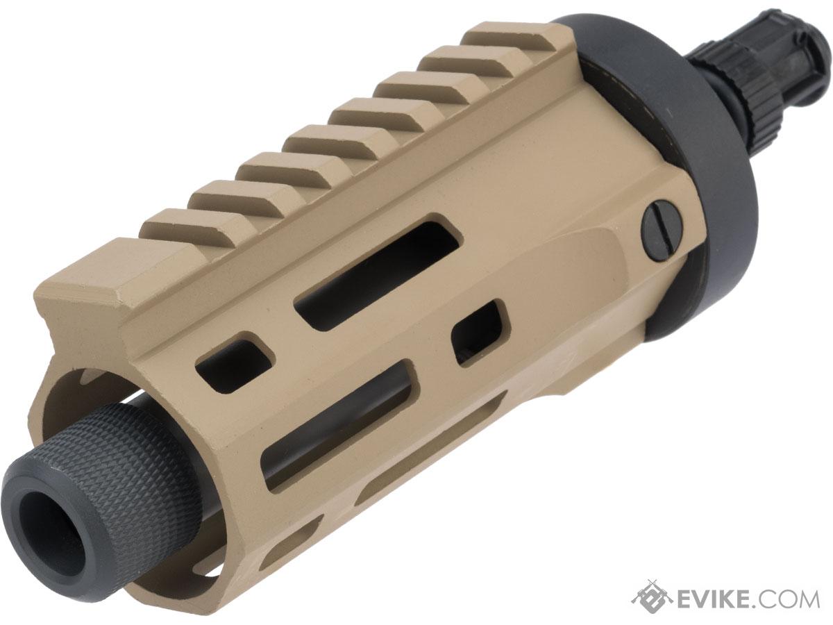 ARES Quick-Change M-LOK Handguard for M45 Series Airsoft AEGs (Color: Dark Earth / 4.5)