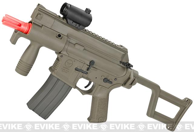 ARES Amoeba CCC M4 Airsoft AEG Machine Pistol (Color: Dark Earth)