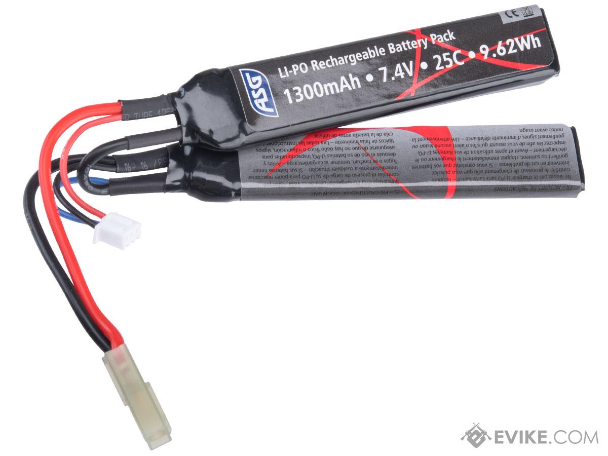 Batterie LI-PO (LiPO) 7.4v - 1300mAh - 25c