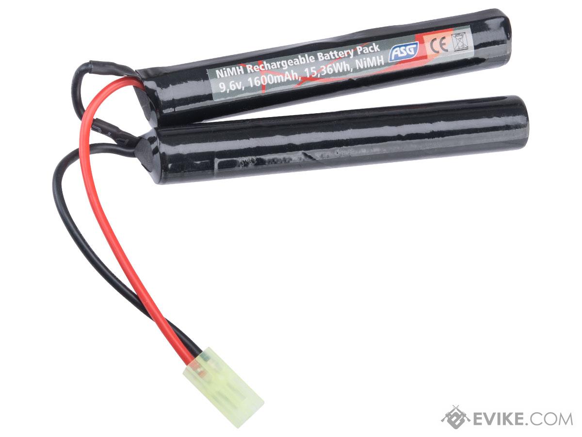 ASG 9.6V 1600mAh High Performance Butterfly Type NiMH Battery