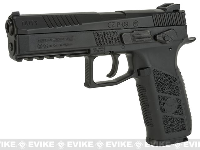 ASG CZ P-09 Duty .177Cal CO2 Air Gun Pistol (Color: Black)