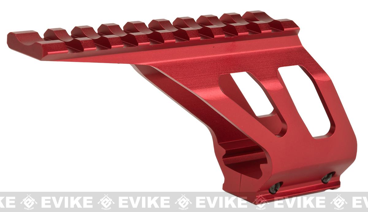 ASG CNC Machined Aluminum Rail Mount for ASG CZ SP01 Airsoft Pistols Red, Accessories & Parts